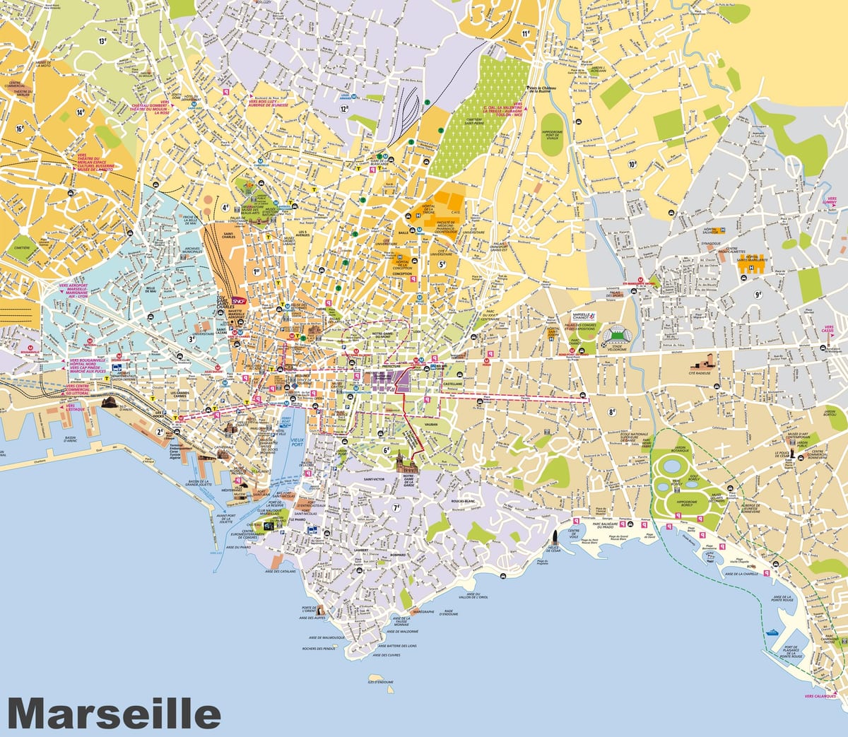 ถนนแผนที่ของฝรั่งเศส france_ regions. kgm