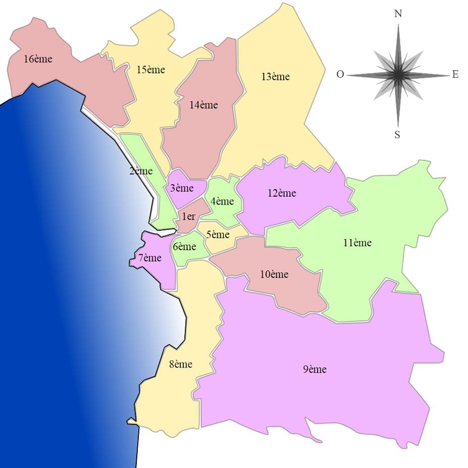 แผนที่ของ france_ regions. kgm arrondissement