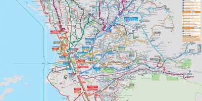 France_ regions. kgm ขนส่งแผนที่
